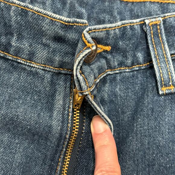 Vintage Made in the USA Levi's 560 Loose Fit Straight Leg Jeans - size 14 - Picture 3 of 6